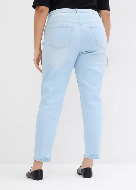 Mom Jeans High Rise, cropped, bonprix