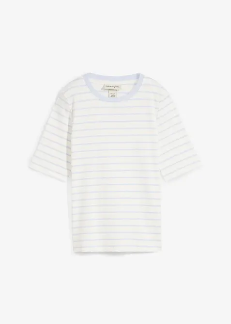 T-shirt av tjock ekologisk bomull, bonprix