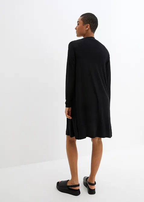 Tunn lång cardigan i mjuk viskos, bonprix