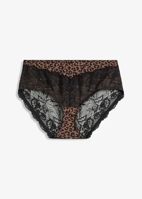 Maxihipstertrosa med fin spets, bonprix