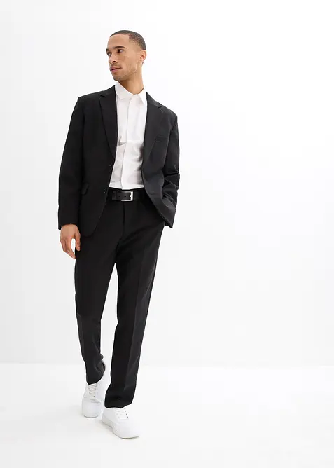 Strykfri skjorta i bomull, normal passform, bonprix