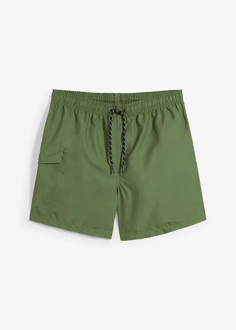 Badshorts med cargoficka, bonprix