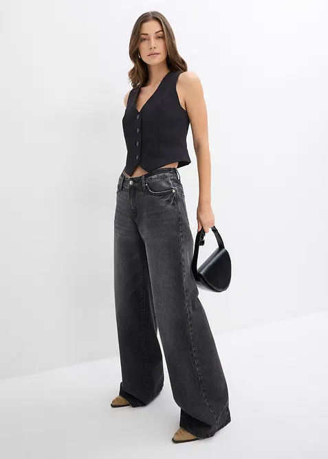 Kostymv&auml;st i kort modell, bonprix