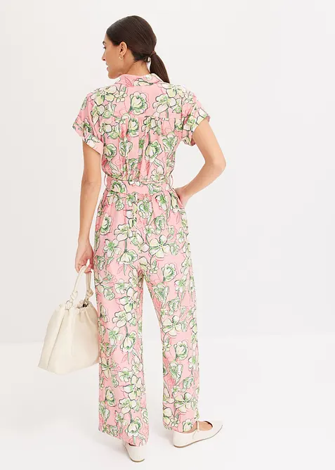 Jumpsuit i f&ouml;ljsam viskosmix, bonprix
