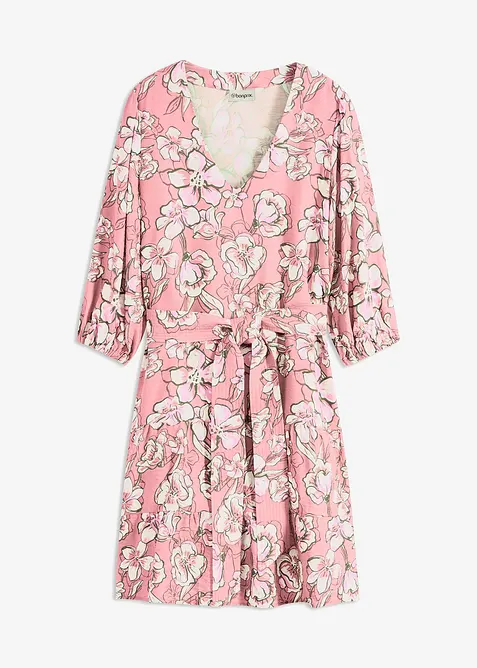 Minikl&auml;nning i mjuk viskosmix, bonprix