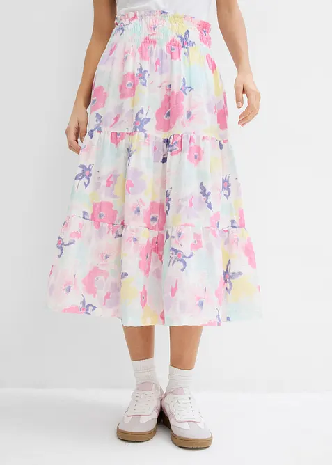 Muslinkjol med v&aring;der, bonprix