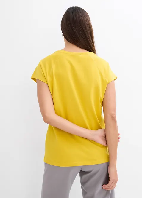 T-shirt i ren ekologisk bomull, bonprix