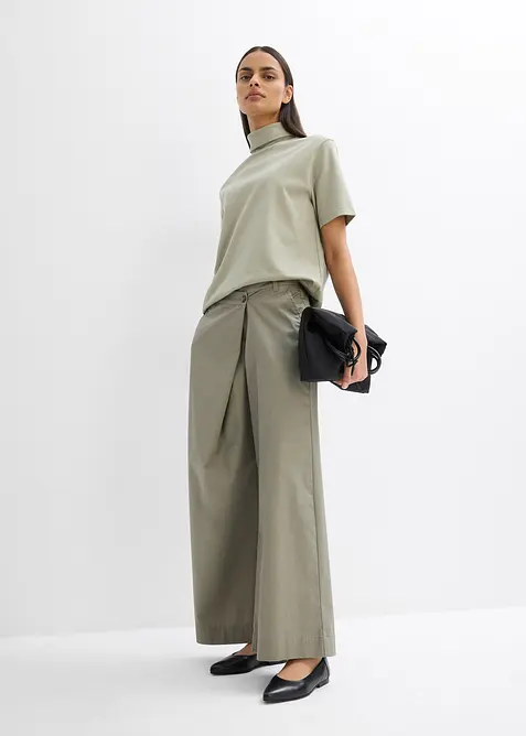 Polotröja i ren ekologisk bomull, bonprix