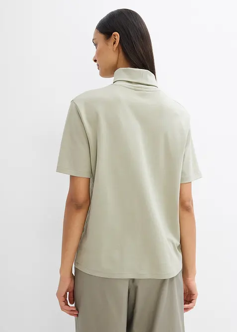 Polotröja i ren ekologisk bomull, bonprix