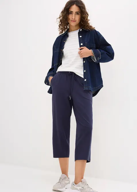 T-shirt av tjock ekologisk bomull, bonprix