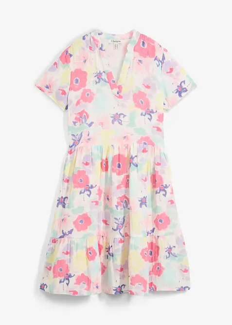 Klänning i muslin, bonprix