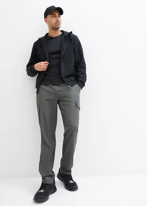 Munkjacka med dragkedja, bonprix