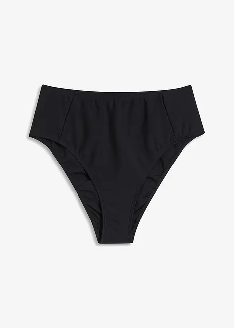 Bikinibyxa med h&ouml;g midja och h&ouml;gt skurna ben&ouml;ppningar, bonprix