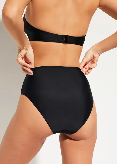 Bikinibyxa med h&ouml;g midja och h&ouml;gt skurna ben&ouml;ppningar, bonprix