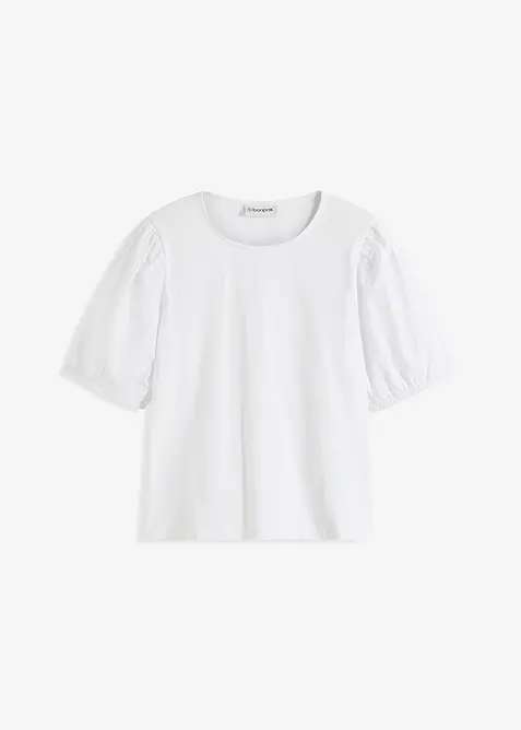 Topp med ballong&auml;rmar, bonprix