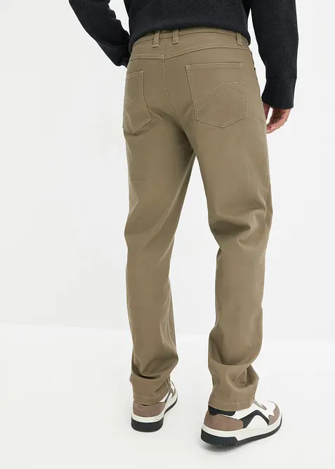 Stretchbyxa, klassisk passform, raka ben, bonprix