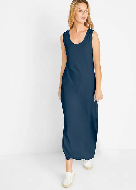 Klänning i melerad look, bonprix