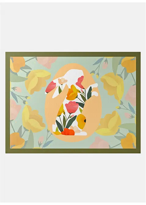 D&ouml;rrmatta med p&aring;skmotiv, bonprix