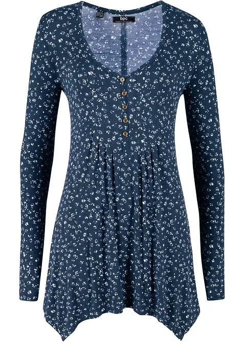 Jerseytopp av viskosmix, bonprix