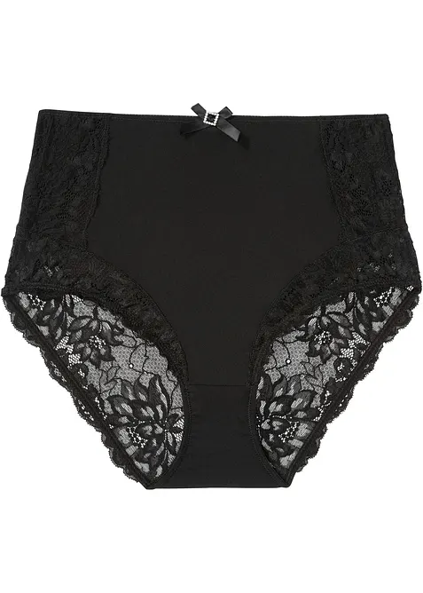 Midjetrosa med mjuk spets, bonprix