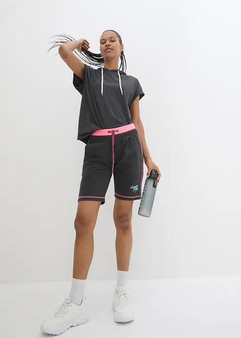 Trikåshorts i bomullsmix, bonprix