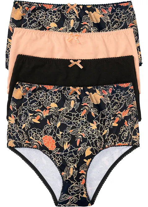 Midjetrosa (4-pack), bonprix