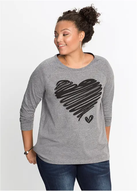 L&aring;ng&auml;rmad topp, bonprix