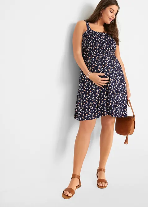 Mammaklänning i mjuk viskos, bonprix