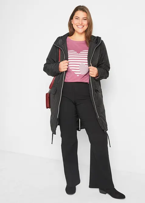 L&aring;ng&auml;rmad bomullstopp med tryck, bonprix