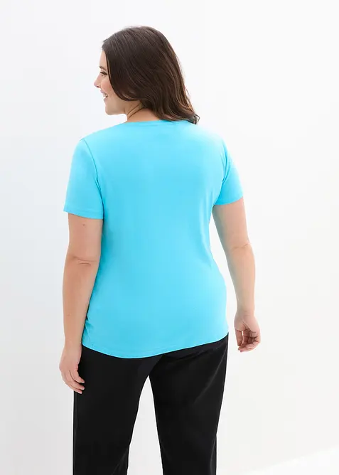 Bomullstopp, kort&auml;rmad, bonprix