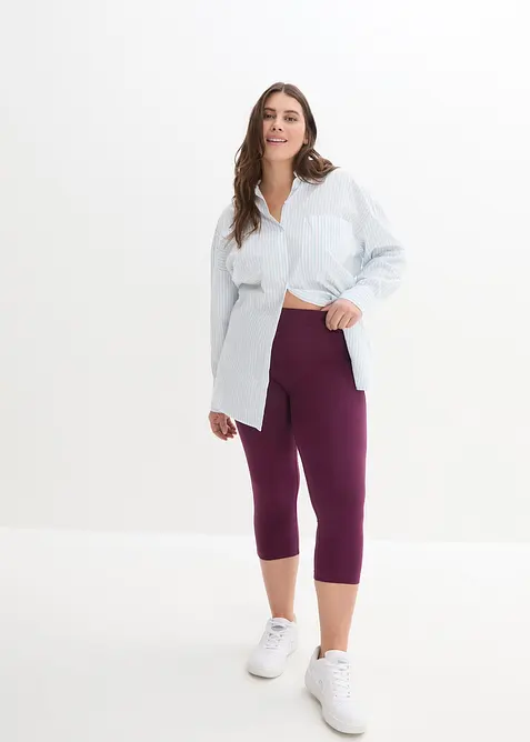Caprileggings med bekväm midja, bonprix