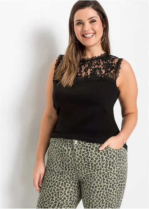 Linne av viskosmix, bonprix