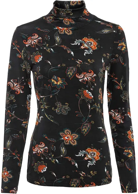 Långärmad polotröja, bonprix