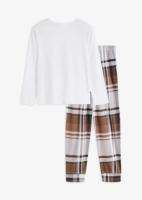 Pyjamas av bomull (2 delar), bonprix