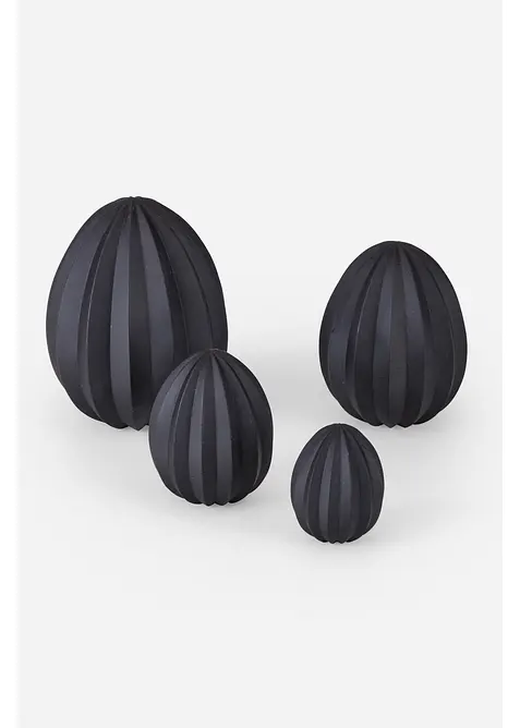 Prydnads&auml;gg (set med 4 delar), bonprix