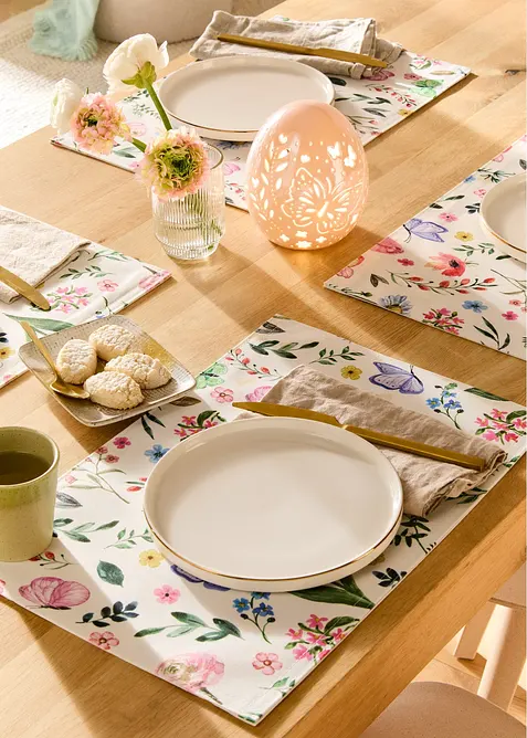 Prydnads&auml;gg med utstansat fj&auml;rilsmotiv, bonprix