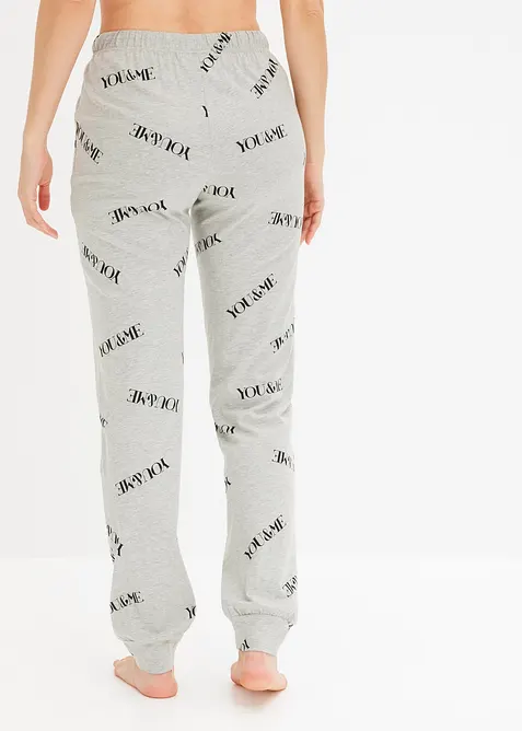 L&aring;ng pyjamasbyxa (2-pack), bonprix