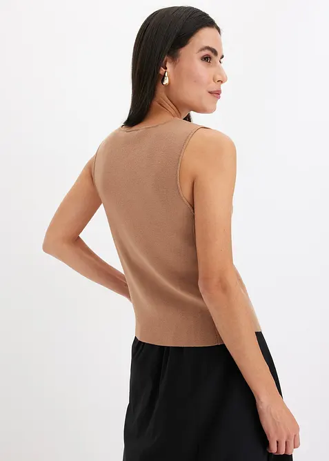 Stickad v&auml;st, bonprix