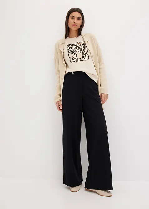 L&aring;ng&auml;rmad topp med ekologisk bomull, bonprix