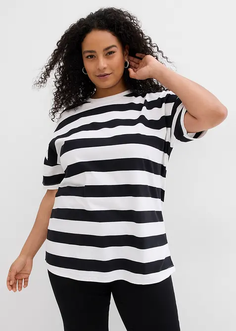 Oversizetopp av ren ekologisk bomull, bonprix