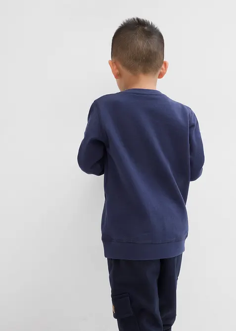 Sweatshirt i ren ekologisk bomull f&ouml;r barn, bonprix