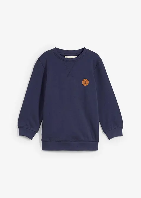 Sweatshirt i ren ekologisk bomull f&ouml;r barn, bonprix