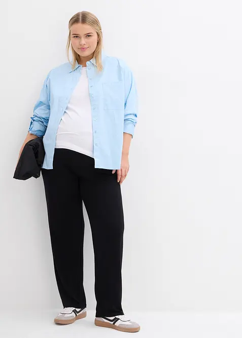 Mammabyxa med bred linning, Regular Fit, bonprix