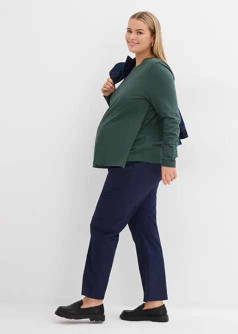 Mamma-/amningstopp i ekologisk bomull (2-pack), bonprix