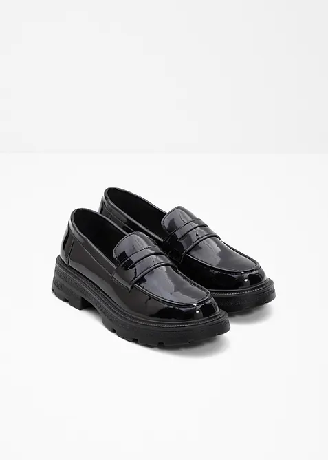 Kraftiga loafers med l&auml;tt sula, bonprix