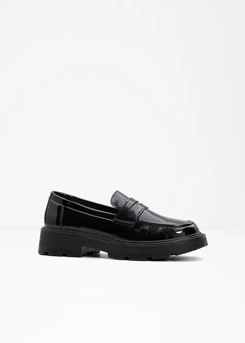 Kraftiga loafers med l&auml;tt sula, bonprix