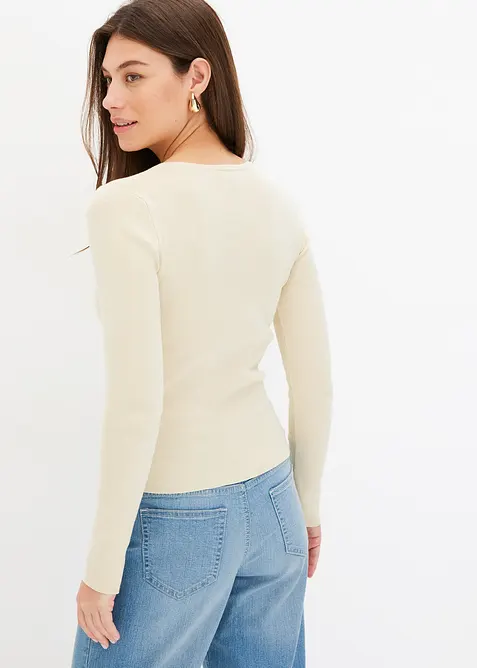 Finstickad tröja, bonprix