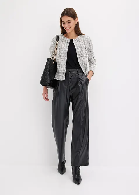 Stickad kofta, bonprix