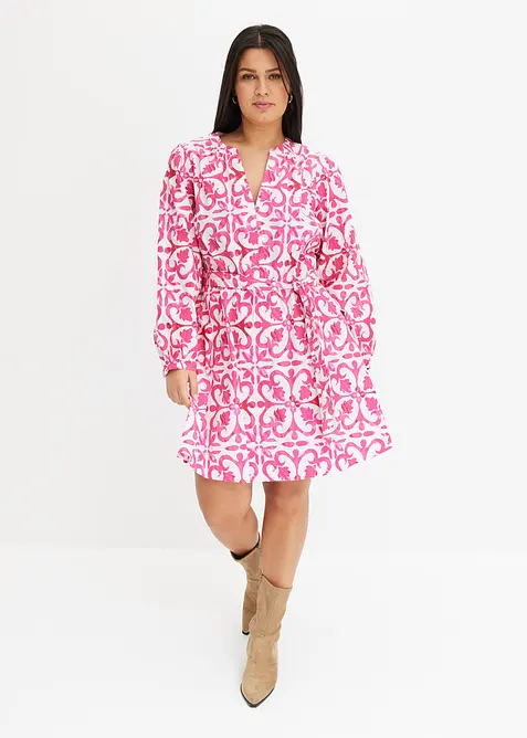 M&ouml;nstrad kl&auml;nning, bonprix