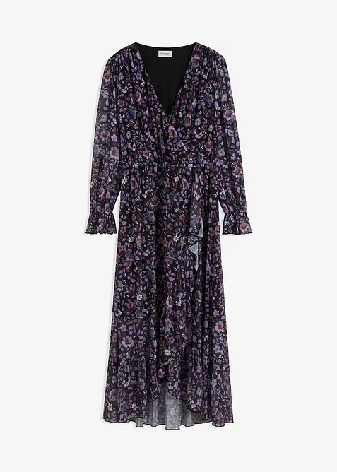 Kl&auml;nning i m&ouml;nstrad mesh, bonprix